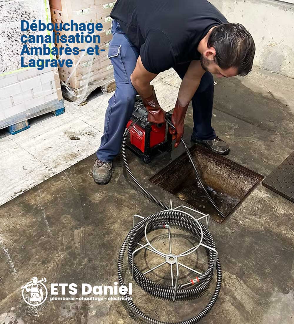 Débouchage canalisation à Ambarès-et-Lagrave 33440