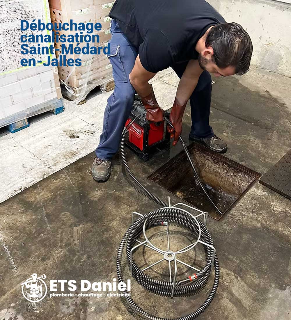 Débouchage canalisation à Saint-Médard-en-Jalles 33160